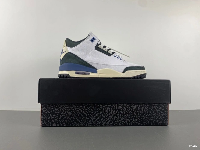 Bmlin Shoes Ma A Jordan Diffused 3 HV8571-100 SP Blue Air Maniere x OG 0811